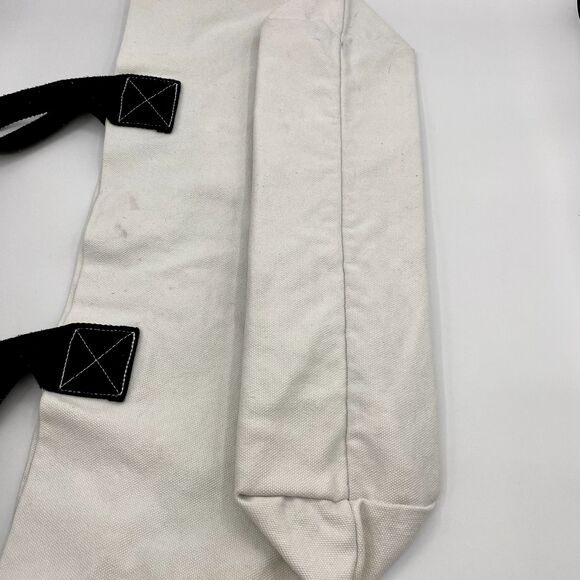 Vintage Disney Large Canvas Tote Bag Flower Peace Silhouette Mickey Hippy Boho - Picture 8 of 13